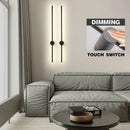 GobekUsa Dimmable LED Wall Lights 360° Rotatable Indoor Wall Sconce