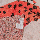 GobekUsa Hairy Furry Leopard Pattern Blanket