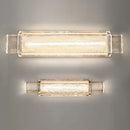 GobekUsa Elegant Bubble LED Crystal Glass Wall Lamp Luxe Gold Bedroom Light