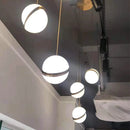 GobekUsa LED Ball Chandelier for Dining Room Bedroom Decor - Nordic Creative Pendant Lights