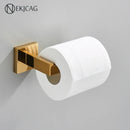 GobekUsa Gold Square Paper Holder Bathroom Accessory