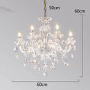 GobekUsa Crystal Chandelier: Modern Home Decoration Pendant Lights for Living & Dining Room