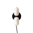 GobekUsa Double Head Glass Wall Light for Bedroom, Living Room, Bathroom Décor