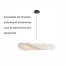 GobekUsa Japanese Style Non-Woven Chandelier - Modern Wabi Sabi Design for Living Room Bedroom.