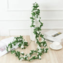 GobekUsa 250cm Rose Flowers Vine Garland Autumn Cane Backdrop Decor