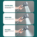 GobekUsa 3 Modes High Pressure Handheld Shower Head - Water Saving Massage Adjustable