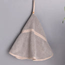 GobekUsa Coral Velvet Hand Towel: Round Cute Style, Super Absorbent & Soft for Bath