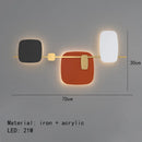 GobekUsa Art Deco LED Wall Lamp 70/120cm Metal Sconce for Bedroom Parlor Hotel