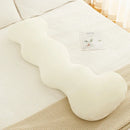 GobekUsa Ice Cream Wavy Soft Plush Pillow for Girls Bedroom & Sofa