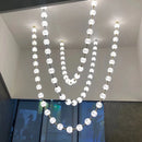 GobekUsa Elegant Pendant Lights for Duplex Building Hotel Lobby Villa Stair Lamps