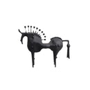 GobekUsa Abstract Horse Metal Sculpture Decorative Figurine - Home Decoration Accessory