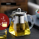 GobekUsa Glass Teapot: Kungfu Tea Set for Office, High Quality, Thermostable.