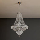 GobekUsa Crystal Chandelier: Elegant LED Pendant for Luxury Living Spaces