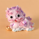 GobekUsa Chinese Mythology Lion Figurines for Luck, Wealth, and Protection