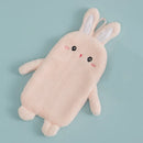 GobekUsa Cartoon Rabbit Hand Towel: Kids Coral Velvet Quick Dry Microfiber Towel
