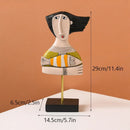 GobekUsa Abstract People Statue Figure for Living Room Office Decor