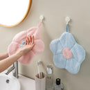 GobekUsa Coral Fleece Hand Towels: Thick, Breathable, Super Absorbent Dishcloth for Kitchen & Bathroom