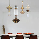 GobekUsa Glass Chandelier: Elegant Lighting for Home, Restaurant, Bar, and Study Room