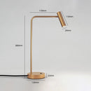 GobekUsa Enna LED Dimmable Floor Lamp in Gold/Black/White for Minimalist Home Decor