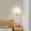 GobekUsa Kids Room LED Animal Wall Lamps - Monkey Rabbit Cloud Design