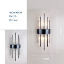 GobekUsa Crystal Wall Lamp: Modern Light Luxury for Living Room, Bedroom, and Corridor