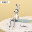 GobekUsa Gold Rabbit Ceramic Ornaments for Home & Office Decor