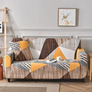 GobekUsa Colorful Block Sofa Covers: Stretchy Loveseat Sectionals, Couch, Chair Slipcover