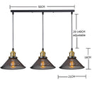 GobekUsa Black Cage Pendant Light Iron Industrial Retro Lighting for Home Decor