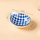 GobekUsa Japanese Style Ceramic Sauce Plate Snack Dish Porcelain Tableware