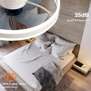 GobekUsa LED Silent Ceiling Fan Light Control Modern Bedroom Living Room Indoor Decor