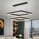 GobekUsa Large Chandelier: Nordic Loft Staircase Pendant Light