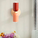 GobekUsa Cream Double Head LED Wall Lamps for Living Room Bedroom Indoor Decoration