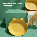 GobekUsa Bear Shape Fruit Plate Kitchen Tableware Desktop Trash Tray Cute Cartoon Snack Dish
