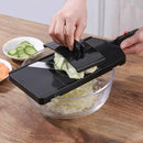 GobekUsa Cabbage Grater & Shredder for Purple & Round Japanese Salad Slicing