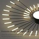 GobekUsa Acrylic Sunflower Ceiling Lamp in Brushed Antique Gold