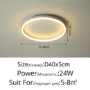 GobekUsa Circular LED Ceiling Lights for Home Decor and Indoor Lighting