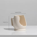 GobekUsa Ceramic Art Vase: Modern, Simple, & Elegant Home Décor Ornaments for Living Room & Bedroom