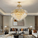GobekUsa Deluxe Crystal LED Pendant Lamp - Elegant Home Decor Lighting