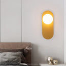 GobekUsa Glass Ball LED Wall Sconce with G9 Bulb for Bedroom Living Room