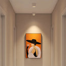 GobekUsa Aluminum Ceiling Lamp: Cylindrical Surface Mounted Downlight with Adjustable Beam Angle