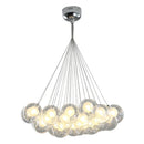GobekUsa Glass Ball LED Chandelier: Modern Nordic Style Lighting for Home Decoration