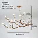 GobekUsa Glass Bubble Resin Pendant Light Chandelier LED Lamps for Home Decoration