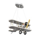 GobekUsa Children's Aircraft LED Chandelier for Boys Room,False