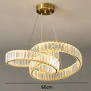 GobekUsa Crystal Chandelier: Modern Home & Dining Room Pendant Light, Interior Lighting