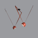 GobekUsa LED Belt Chandelier Pendant Light for Dimmable Indoor Lighting in Living Room