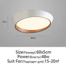 GobekUsa LED Ceiling Chandelier: Modern Bedroom Room Lighting Fixture
