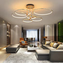 GobekUsa Gold Luxury Ring Pendant Chandelier for Modern Villa and Home Decor