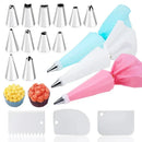 GobekUsa 29-Piece Cream Puff Nozzles Set Cake Decorating Tools
