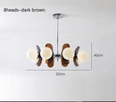 GobekUsa Antique Style Chandelier for Restaurant, Living Room, Bedroom - Warm & Minimalist
