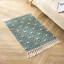 GobekUsa Handmade Nordic 3D Tassel Floor Mat - Yellow 60*90cm